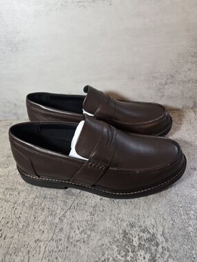 New APEX Lexington Strap Leather Loafer Orthopedic Loafer Size 8M